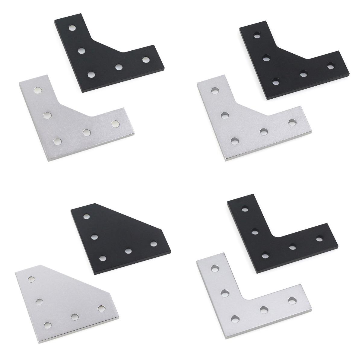 Woodworking Joints - 4 stuks/lot L-type 5-gaats 90 graden