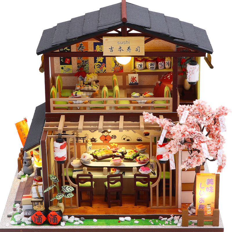 Woodworking Game - DIY Houten Miniatuur Model Kit Japanse