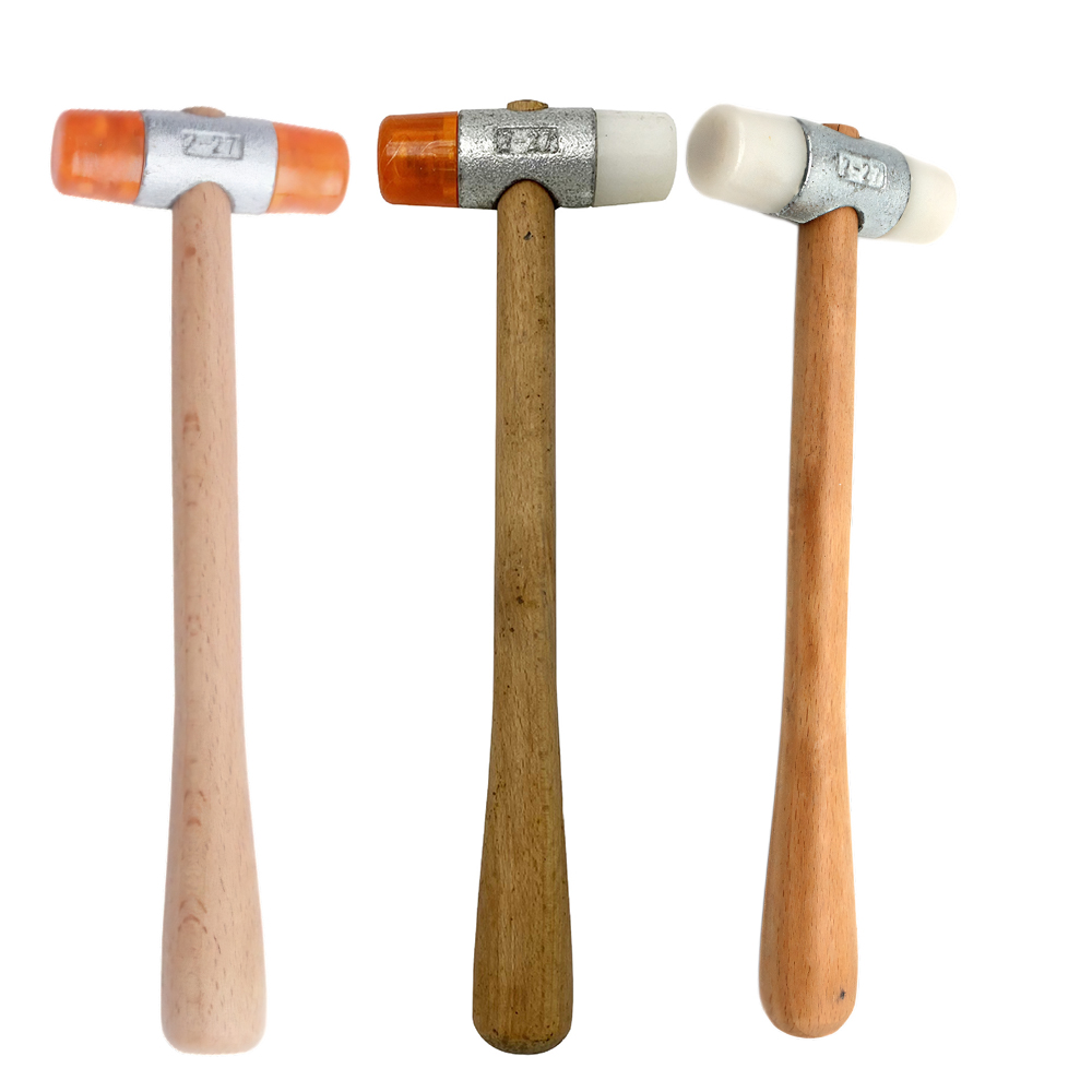 Woodworking Plan - Dubbelzijdige nylon hamerhamer met houten handvat