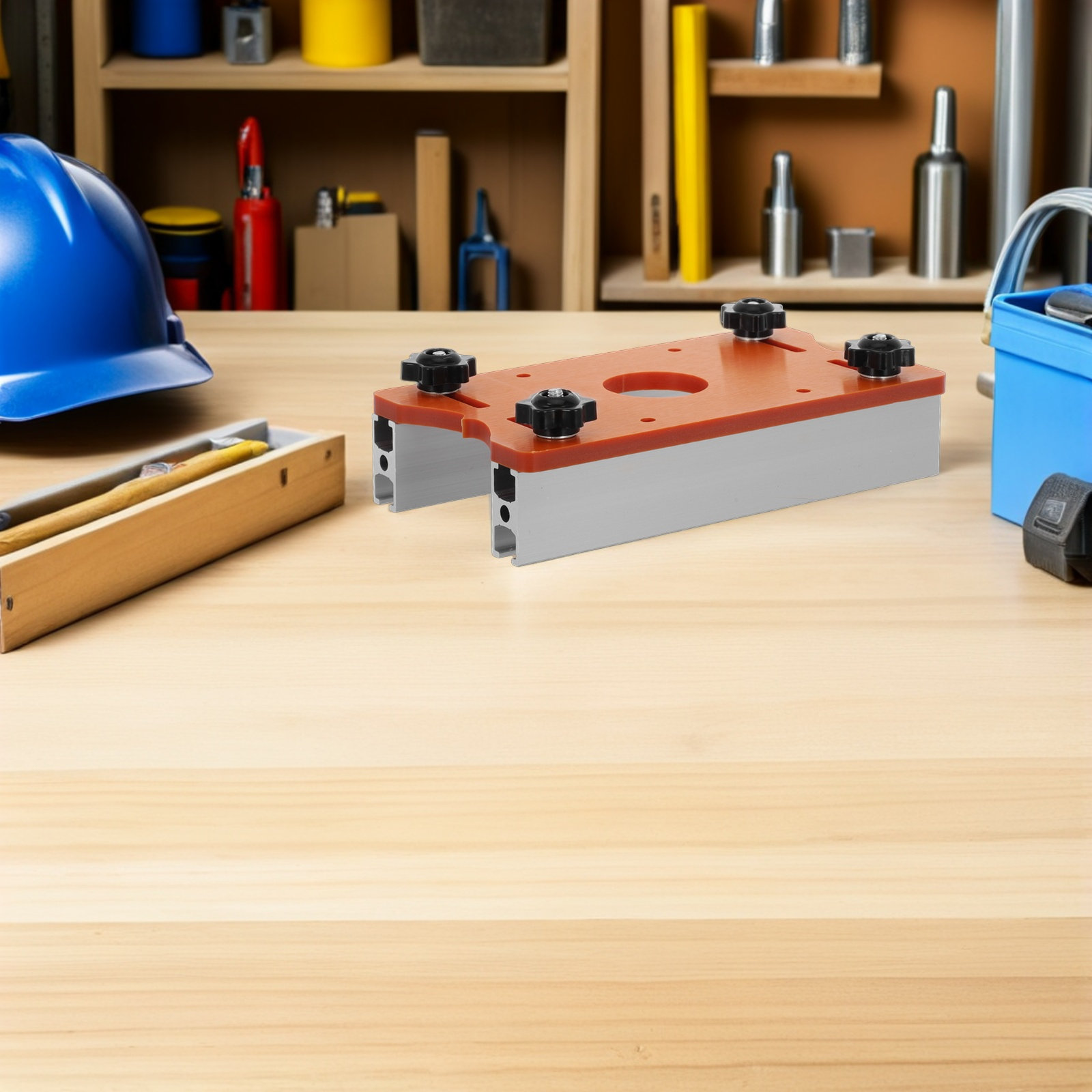Workbench Woodworking - Router Tafel Inzetplaat Aluminium Voor Werkbank