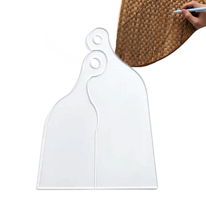 Woodworking Templates - Acryl Sjablonen Voor Houtbewerking Transparant Acryl