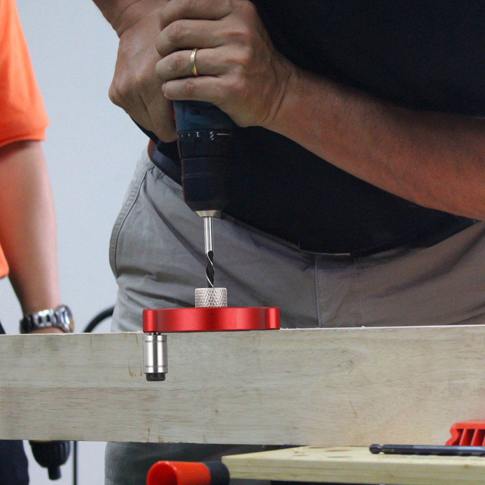 Woodworking Joints - 1 set precisie-boormalen van aluminiumlegering voor