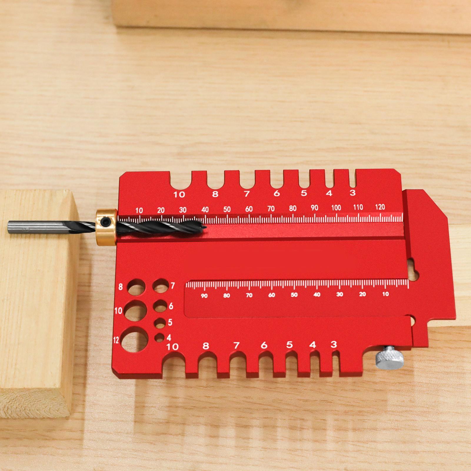 Woodworking Garage - Houtbewerkingsliniaal Meetmeter Tenonmeter voor werkplaats, huisverbetering,