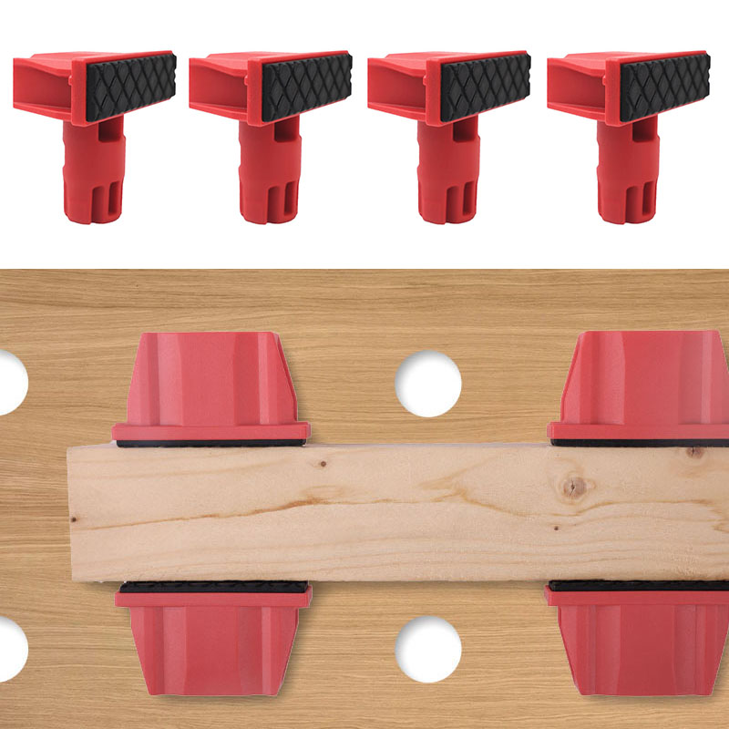 Woodworking Plan - 4 stuks kunststof bankhonden, 20 mm