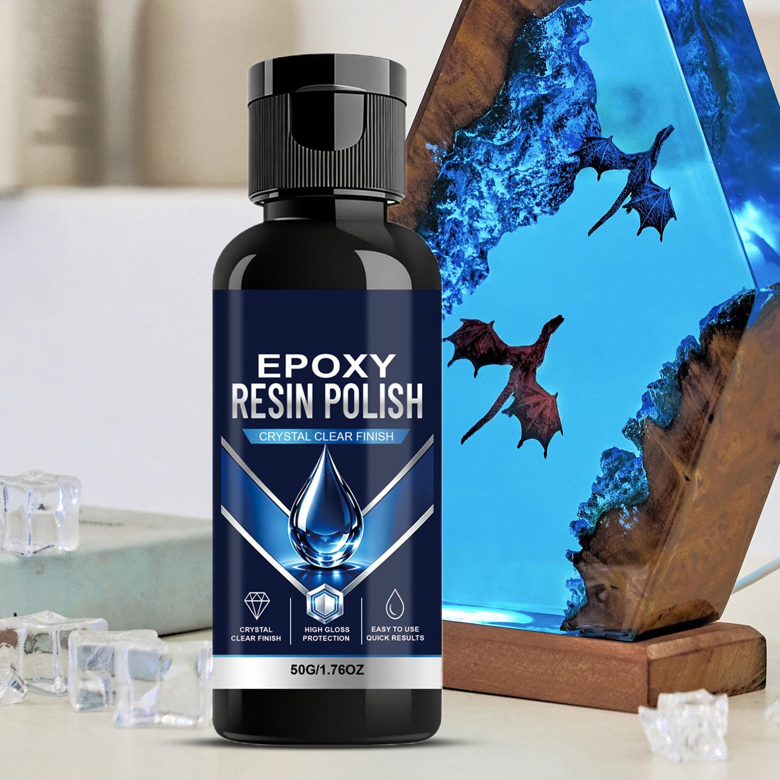 Woodworking Epoxy - Epoxyhars herstelvloeistof, tafelbladpoetsmiddel, snelle glansrestaurator voor