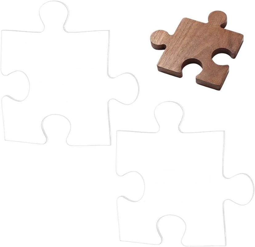 Woodworking Templates - Acryl puzzel houtbewerking sjabloon 3/4/5/6/7 inch