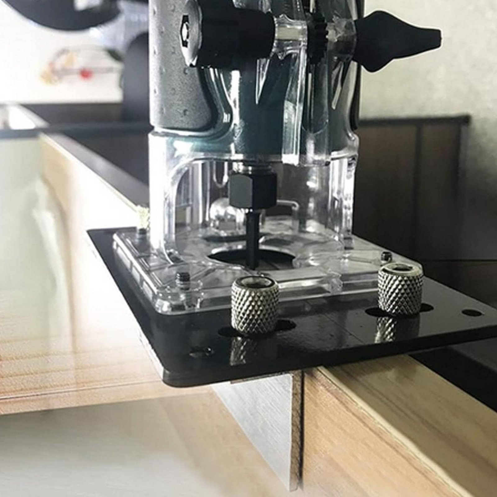 Workbench Woodworking - Zelfborgende tafelklem met gekartelde bovenkant, roestvrij