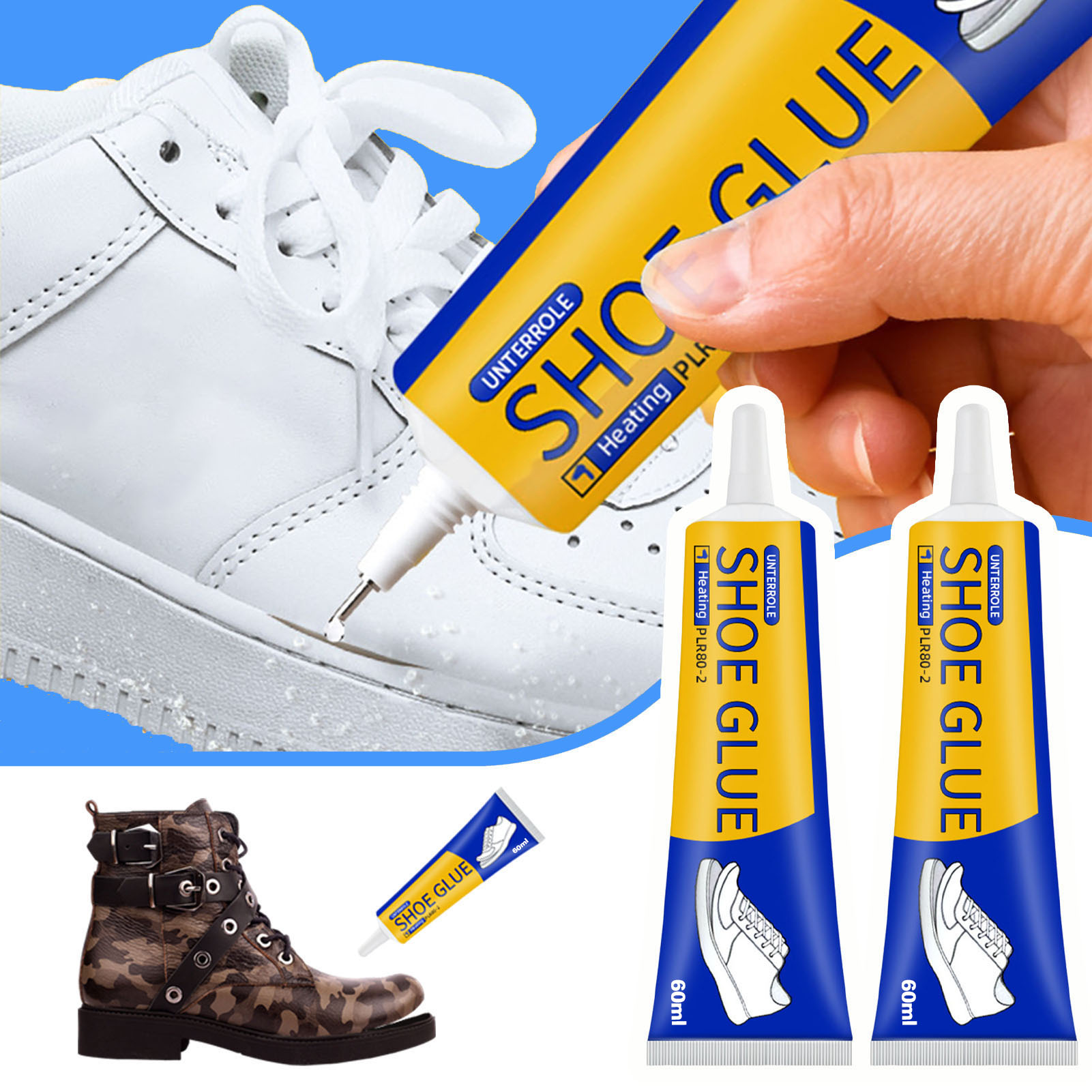 Woodworking Shoes - 1/3pcs 60ML Clear Schoenreparatielijm Universele Waterdichte