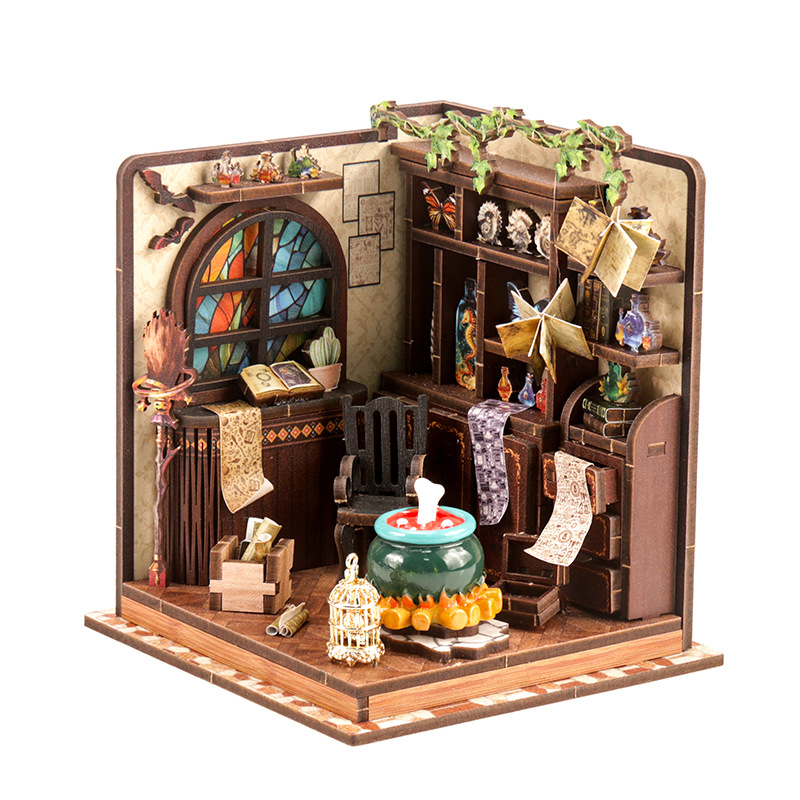Woodworking Game - DIY houten miniatuur modelkit toverdrank workshop