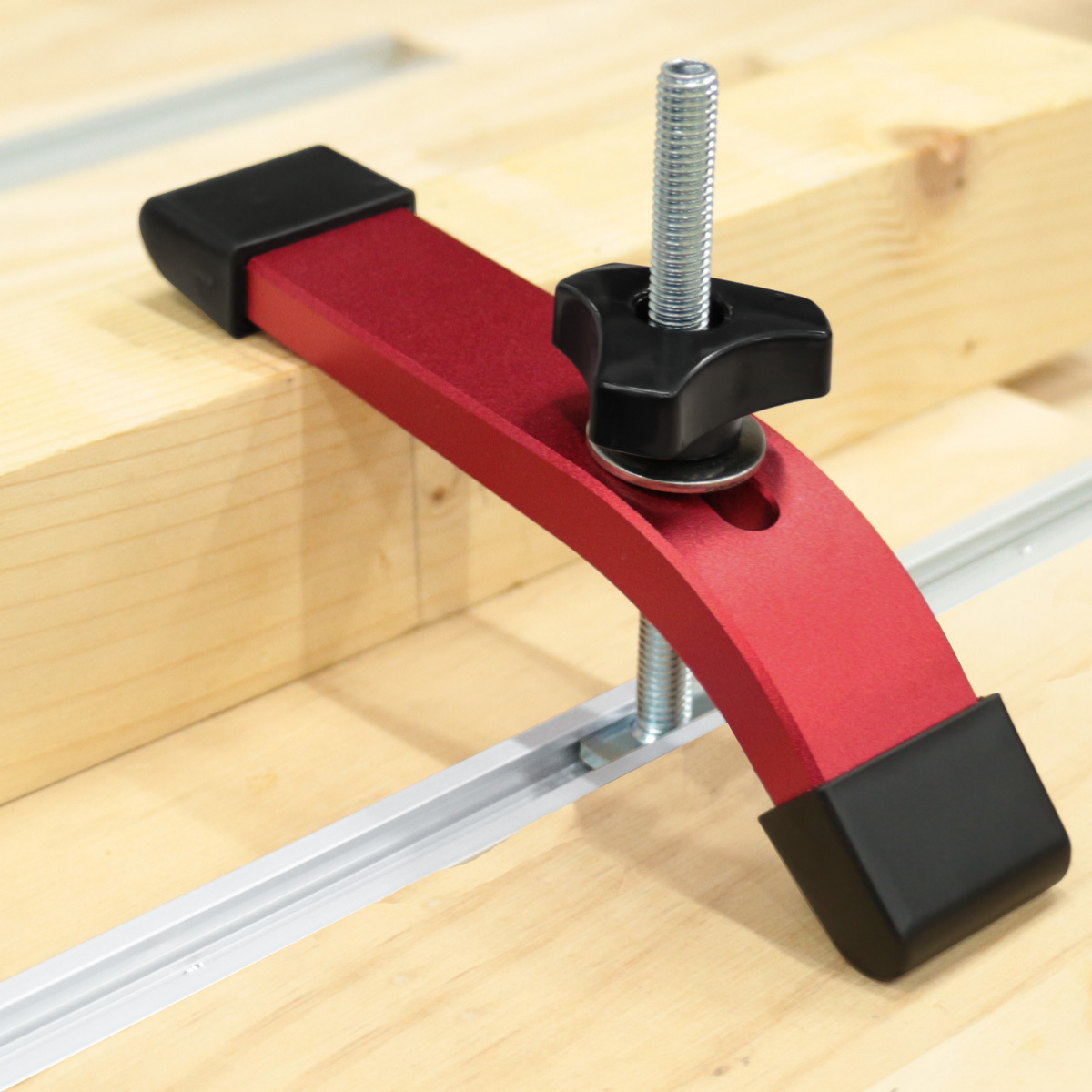 Woodworking Plan - Houtbewerkingstafel Aluminiumlegering Snelwerkende klemmen, voor T-schuifhandgreep