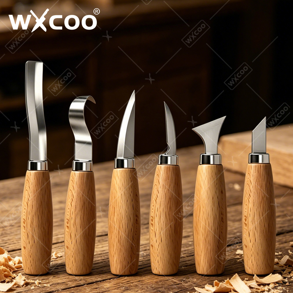 Woodworking Manufacturing - WXCOO Ergonomische Houtsnijhaakbeitel Mes Crooked Sculpting