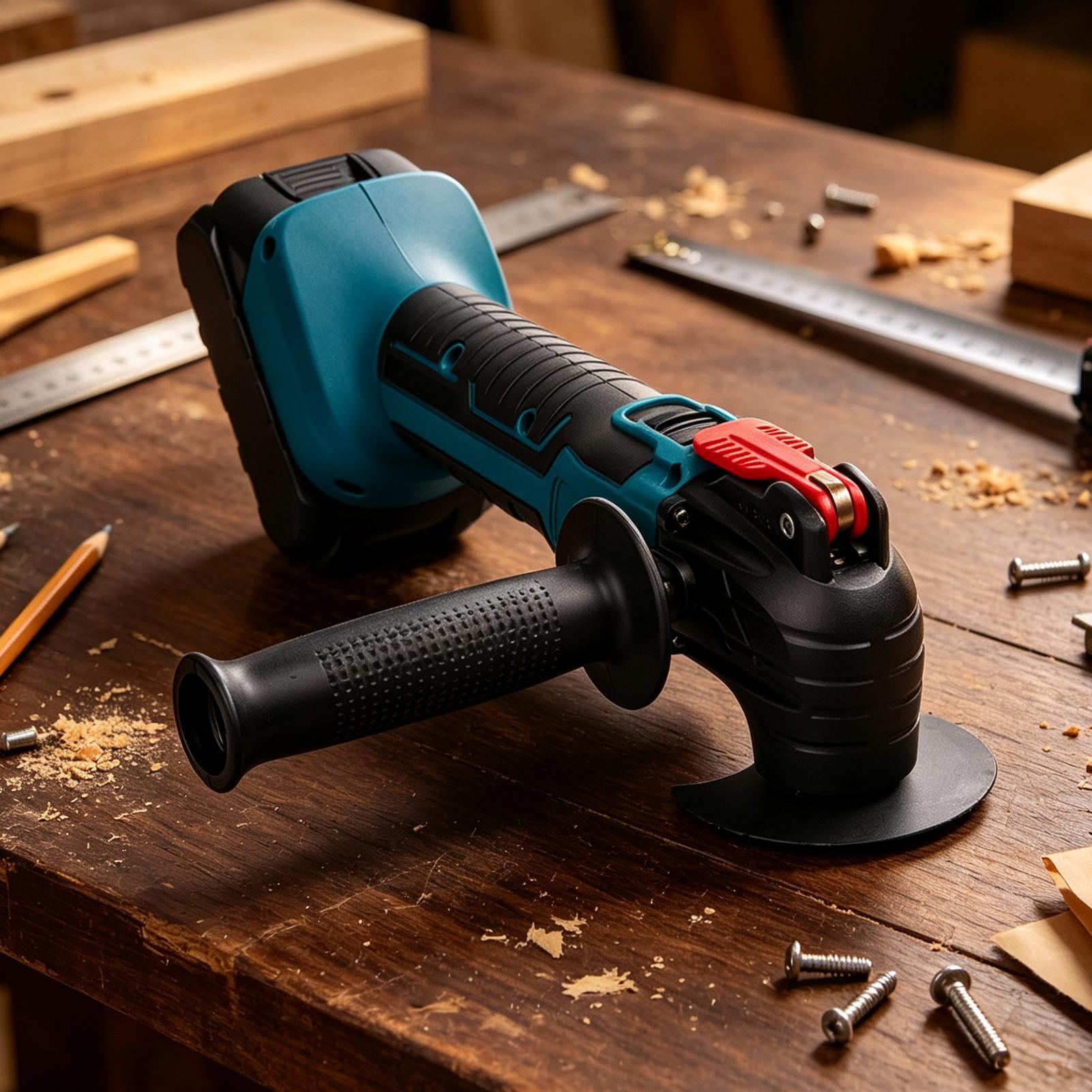 Woodworking Garage - Draadloze slijpmachine, oscillerende draadloze slijpgereedschap, houtbewerkings-slijpmachine