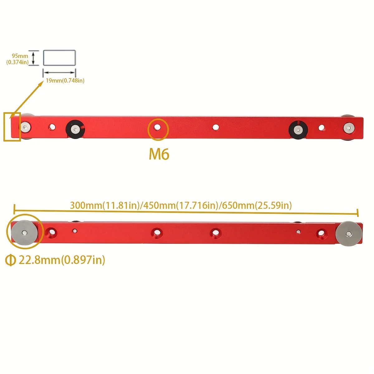 1Pc T-tracks Slot Verstek Bar  - Woodworking Plan recensie en prijs