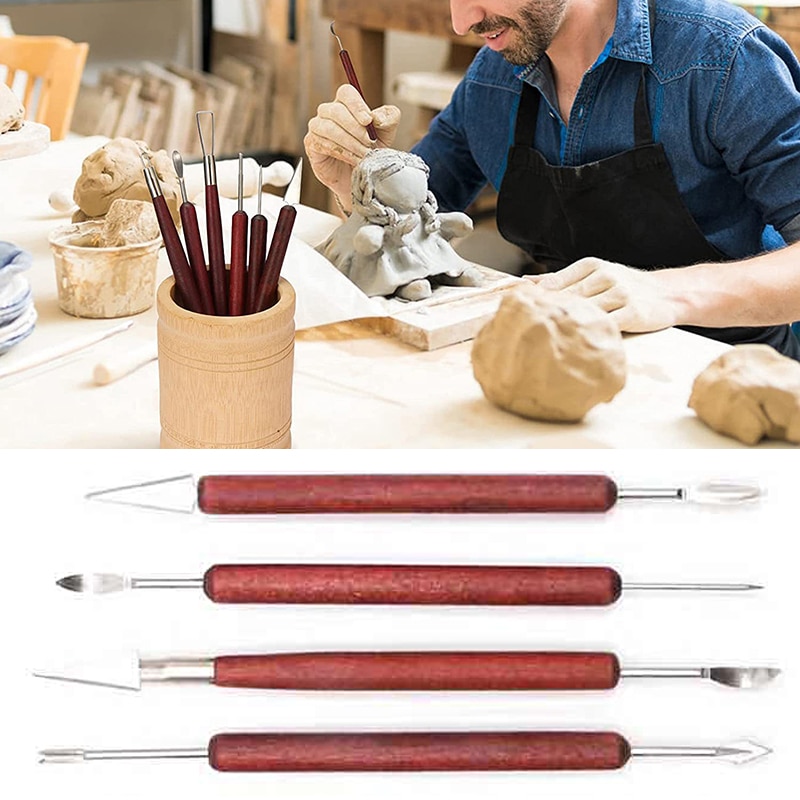 6PCS Beeldhouwen Aardewerk Kle - Wood Chisel Set recensie en prijs