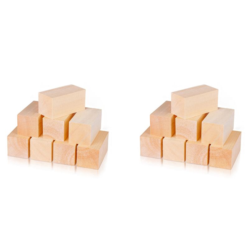 ABVA houtblokken van lindehout - Woodworking Kits For Adults recensie en prijs