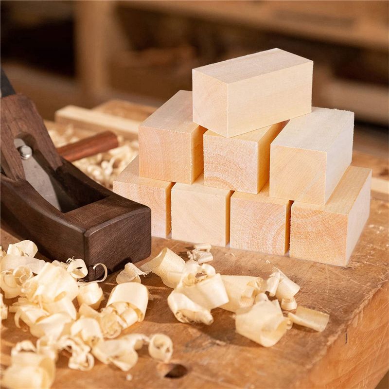 ABVA houtblokken van lindehout - Woodworking Kits For Adults recensie en prijs