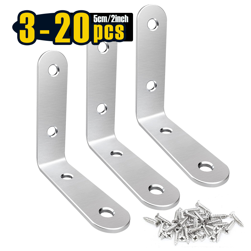 3-20 stuks L-beugels van roest - Woodworking X Brace recensie en prijs