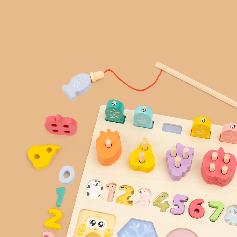 Houten multifunctioneel logari - Woodworking Kids Toys recensie en prijs