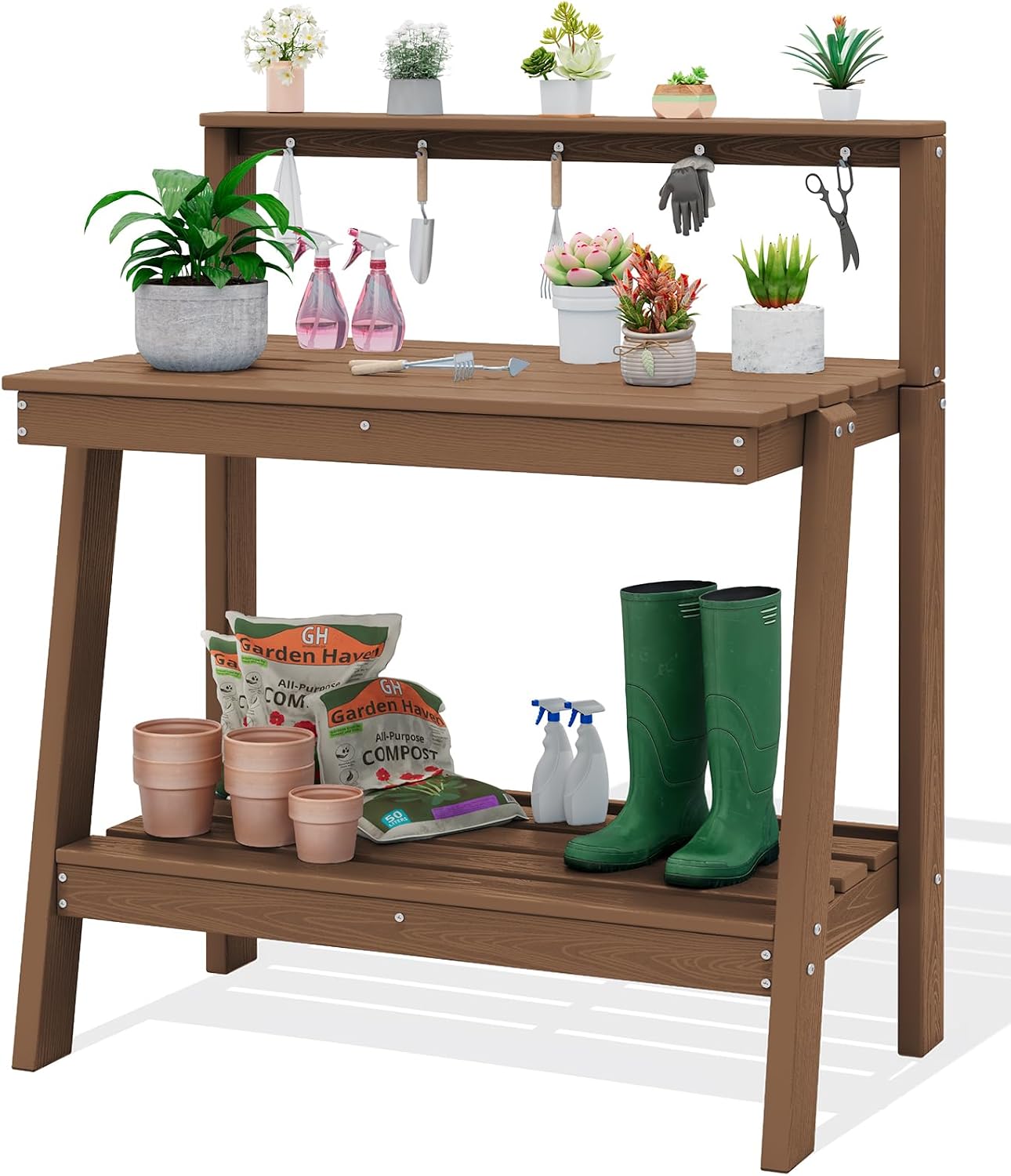 Buitenwerkbank, Drie-Laags Tui - Workbench Woodworking recensie en prijs