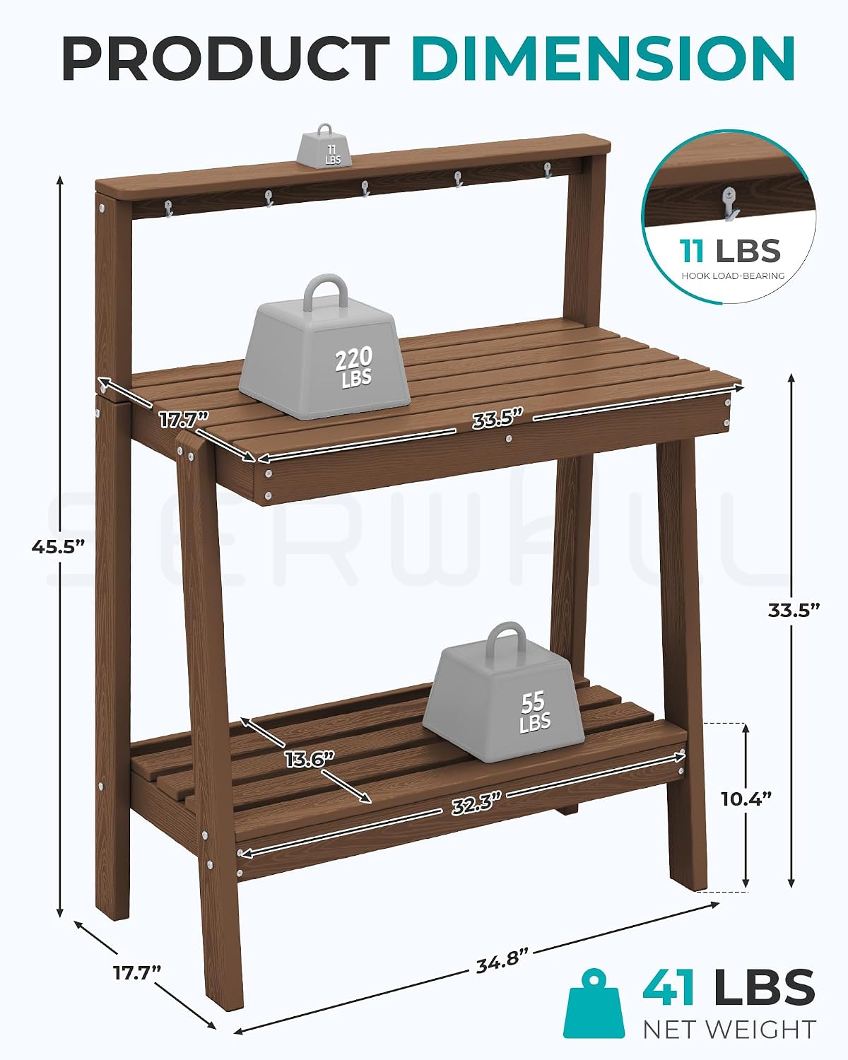 Buitenwerkbank, Drie-Laags Tui - Workbench Woodworking recensie en prijs