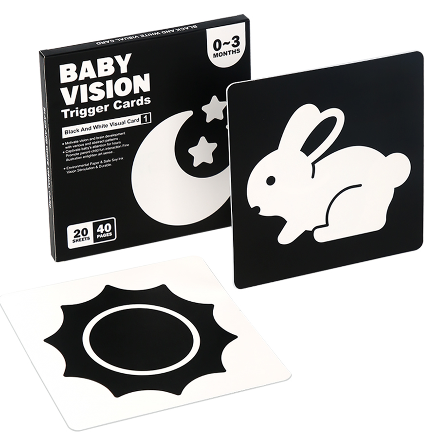 Baby Visuele Stimulatiekaarten - Woodworking Kids Toys recensie en prijs