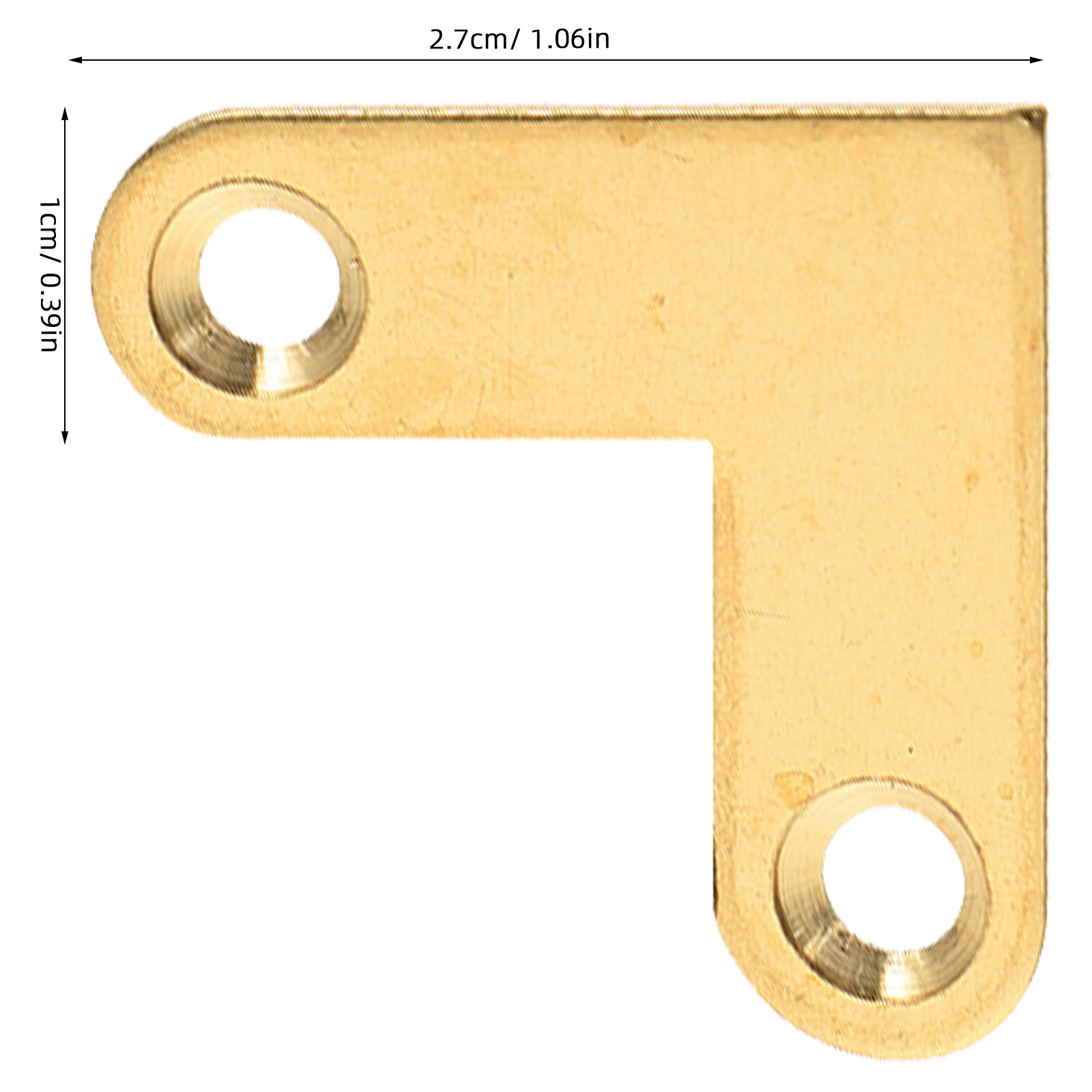 8 stuks koperen metalen L-beug - Woodworking X Brace recensie en prijs
