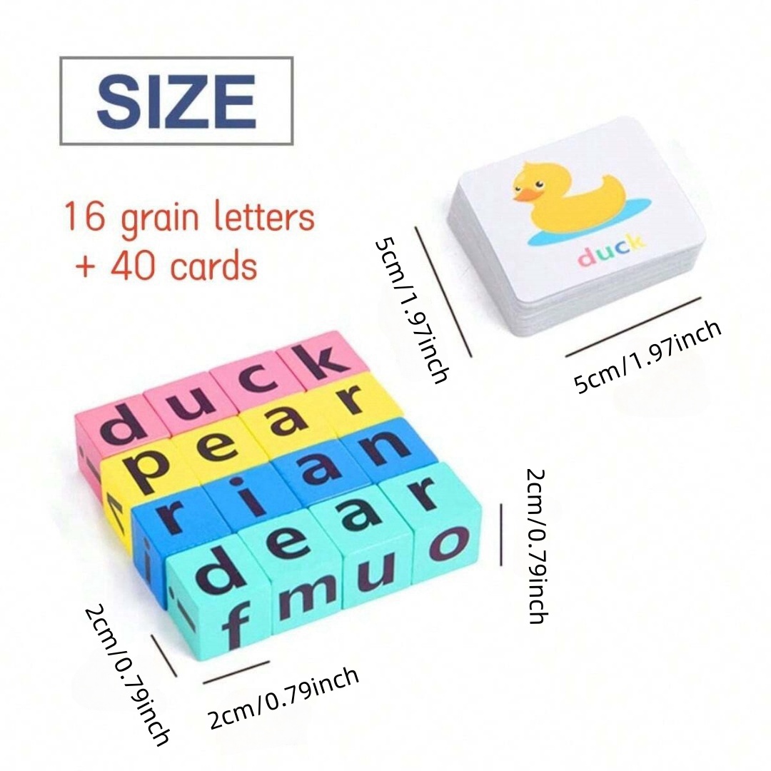 Alfabetisch spellingsbordspel  - Woodworking Kids Toys recensie en prijs