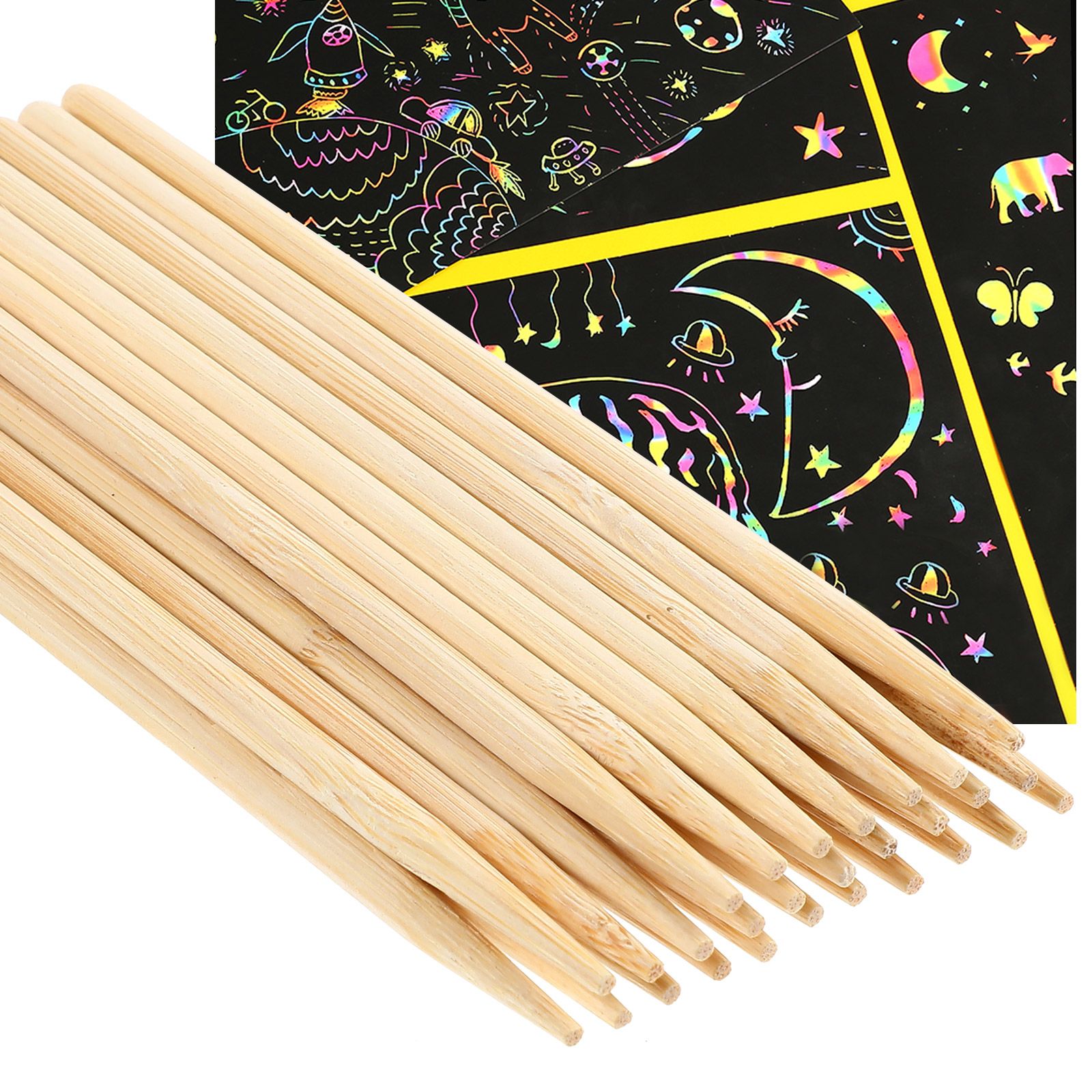 30 stuks houten kras schilderi - Woodworking Kids Toys recensie en prijs