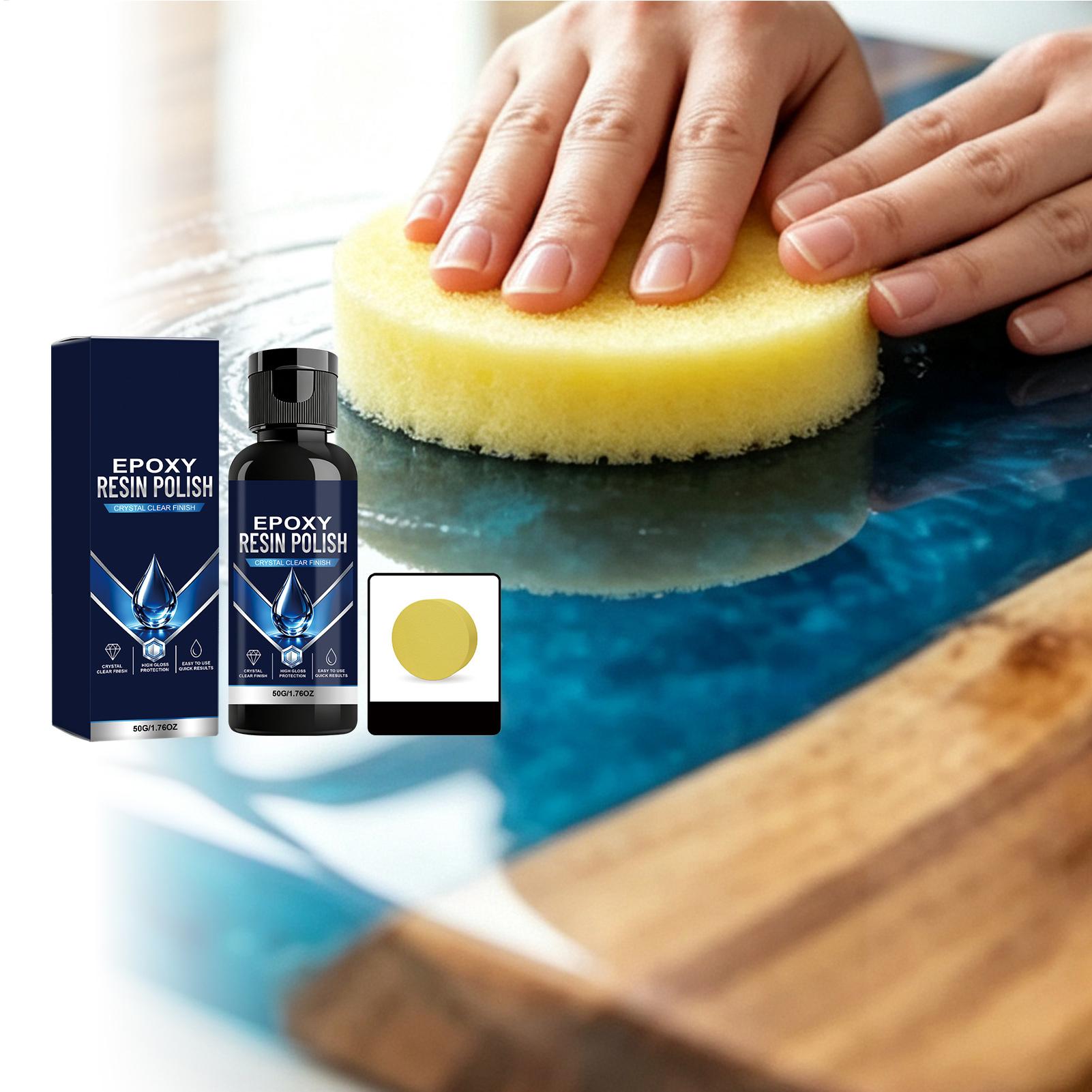 Epoxyhars polijstset Tafelblad - Woodworking Epoxy recensie en prijs