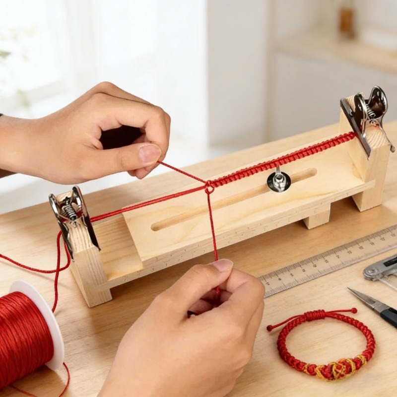 Houten armbandweefgereedschap  - Woodworking Plan recensie en prijs