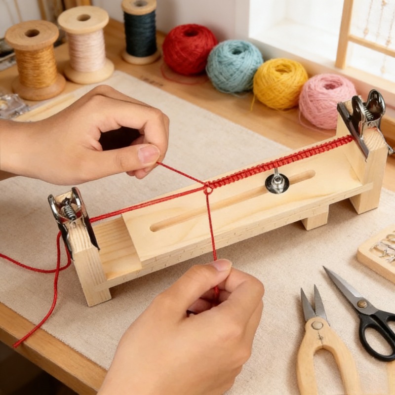 Houten armbandweefgereedschap  - Woodworking Plan recensie en prijs