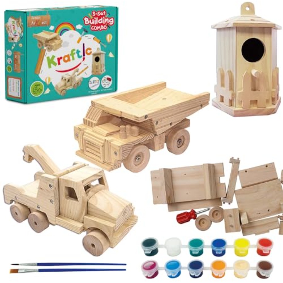 Houtbewerkingsbouwset voor vol - Woodworking Kits For Adults recensie en prijs