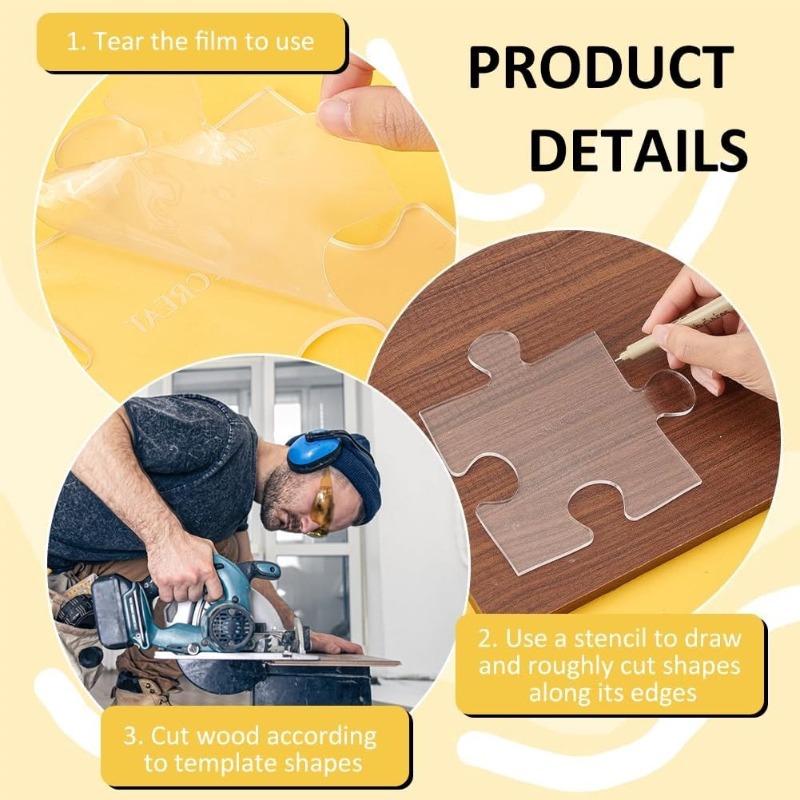 Acryl puzzel houtbewerking sja - Woodworking Templates recensie en prijs
