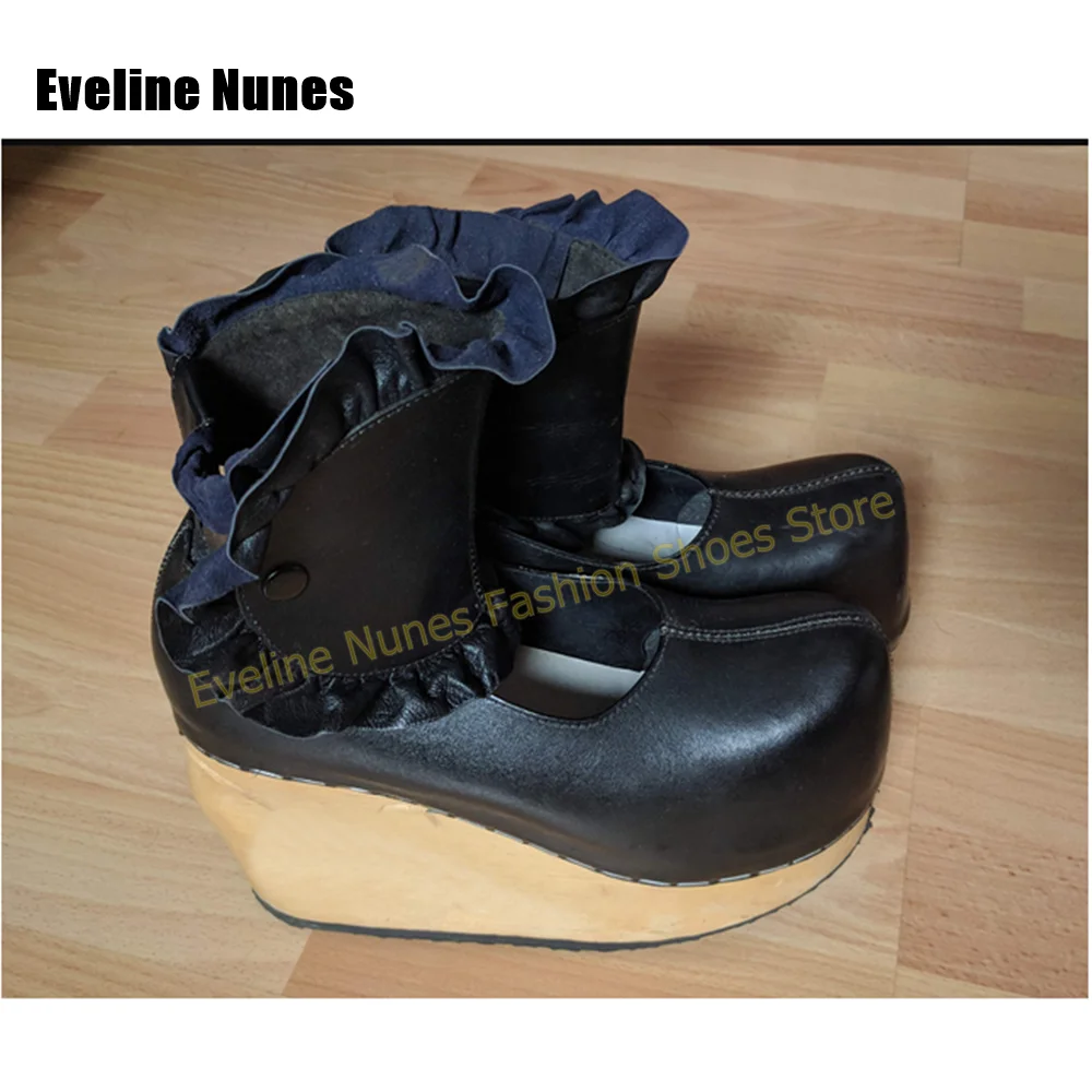 Trendy Gothic Lolita dames wed - Woodworking Shoes recensie en prijs