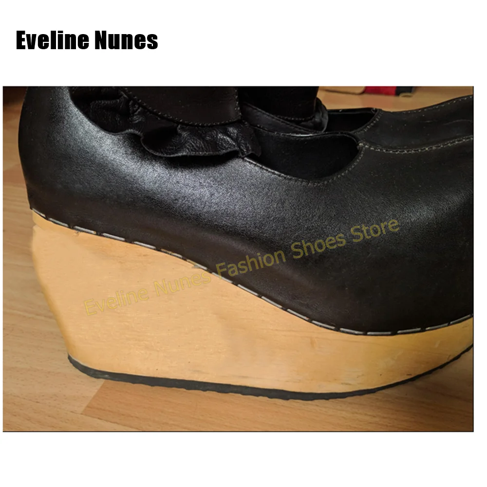 Trendy Gothic Lolita dames wed - Woodworking Shoes recensie en prijs