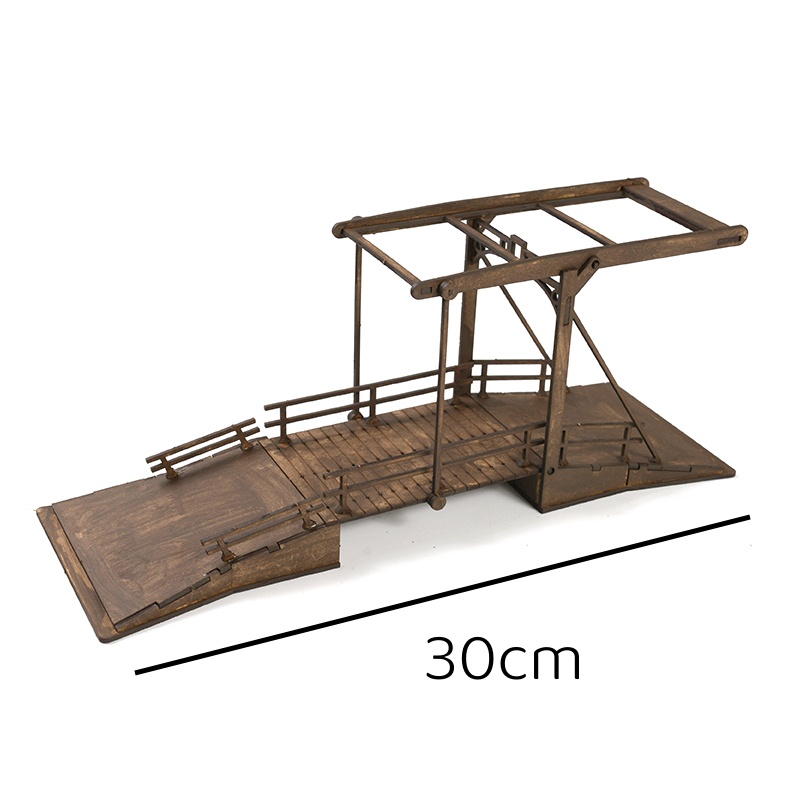 1/72 Schaal Houten Montage Geb - Woodworking Game recensie en prijs
