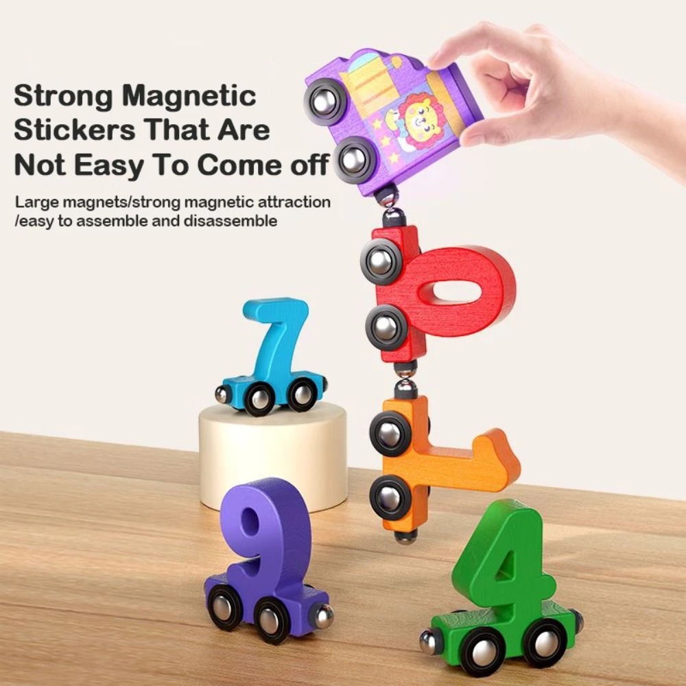 1set 0-10 Nummer Digitale Trei - Woodworking Kids Toys recensie en prijs