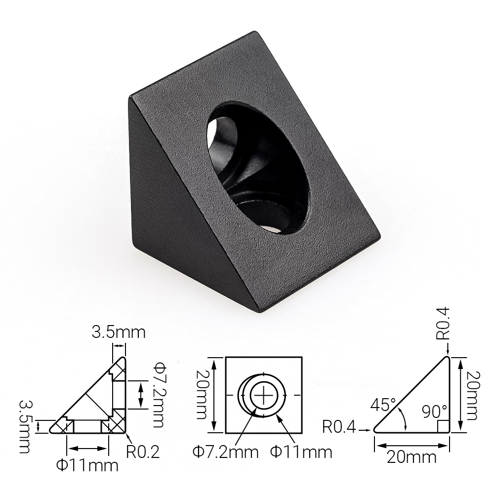 4 Stuks Openbuilds V-Slot Hoek - Woodworking Joint Types recensie en prijs
