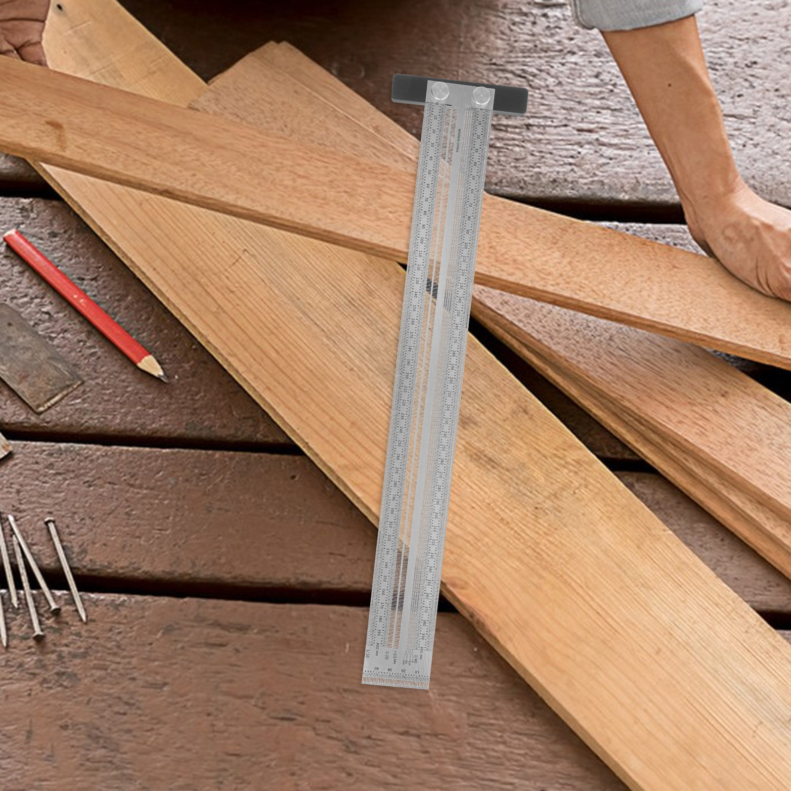 Houtbewerkingshoekliniaal van  - Woodworking And Carpentry recensie en prijs