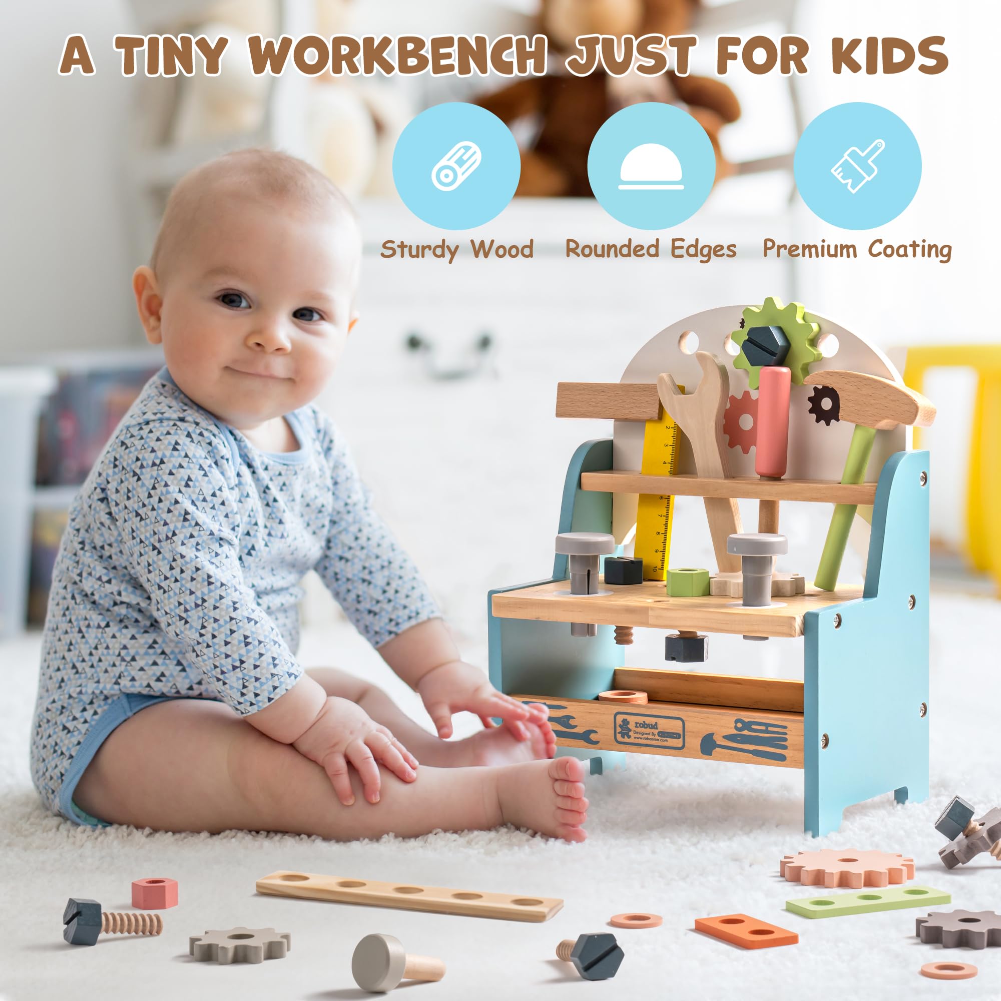 ROBUD Mini Houten Speelgereeds - Woodworking Plan recensie en prijs