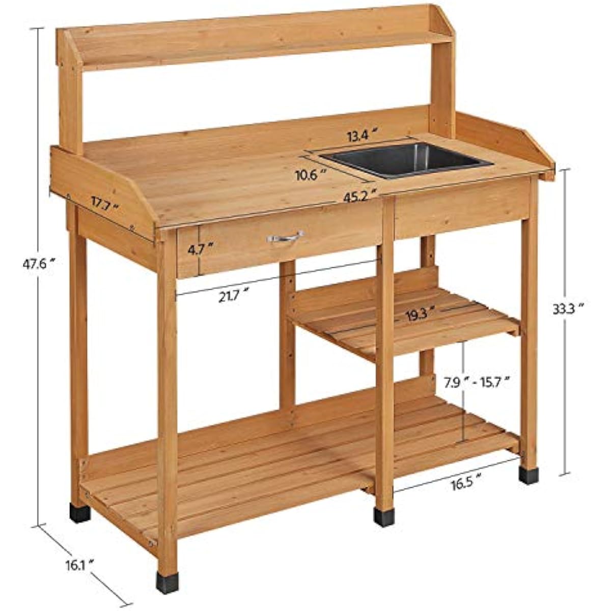 Buitenwerkbank met afneembare  - Workbench Woodworking recensie en prijs