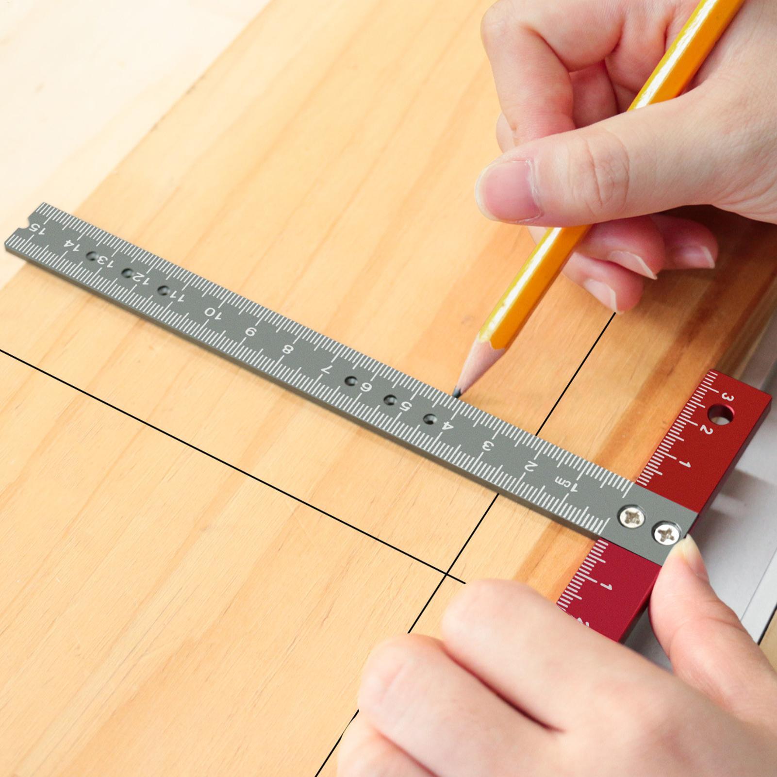 Houtbewerkingsliniaal T-vormig - Woodworking And Carpentry recensie en prijs