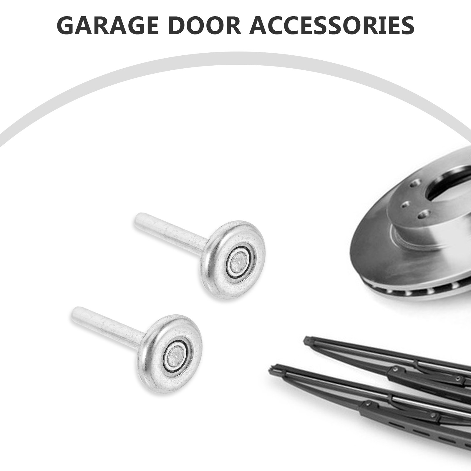 2-delige set garagepoortbeslag - Woodworking Garage recensie en prijs
