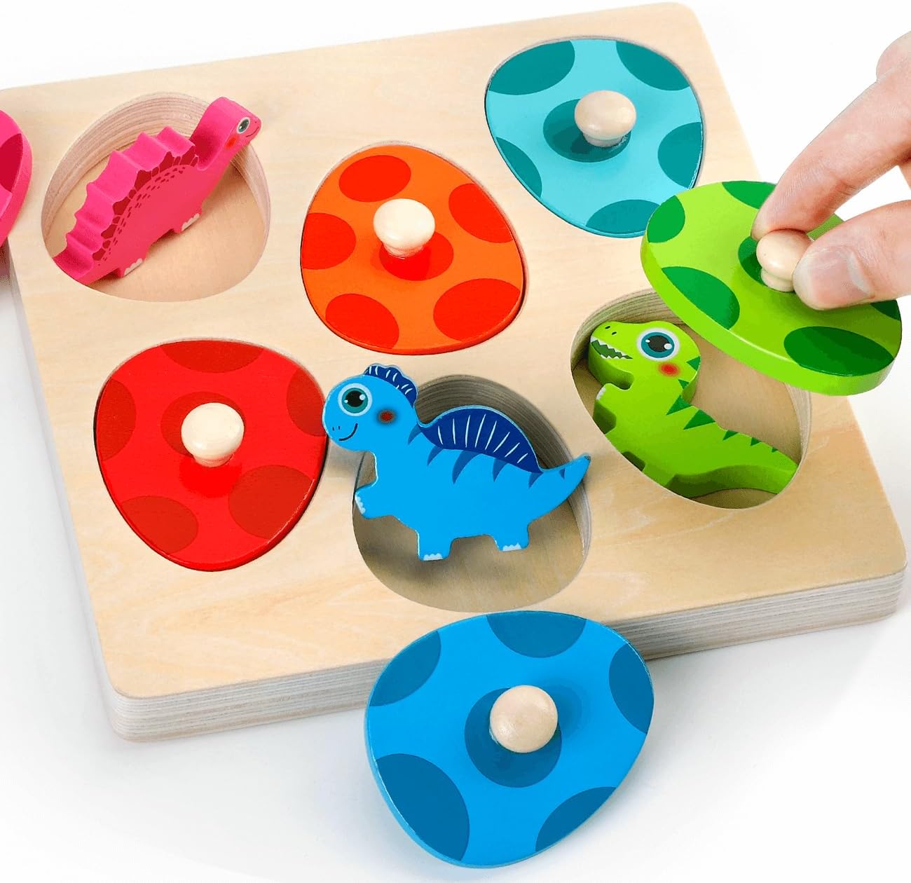 Houten Dinosaurus Puzzel Speel - Woodworking Kids Toys recensie en prijs