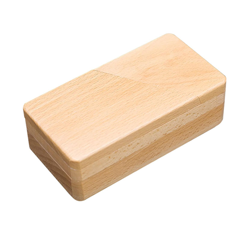 Houten puzzeldoos met geheim v - Woodworking Game recensie en prijs