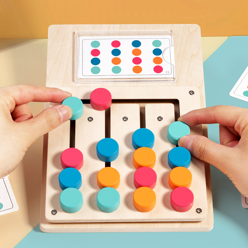 Montessori Kleur- en Vormmatch - Woodworking Kids Toys recensie en prijs