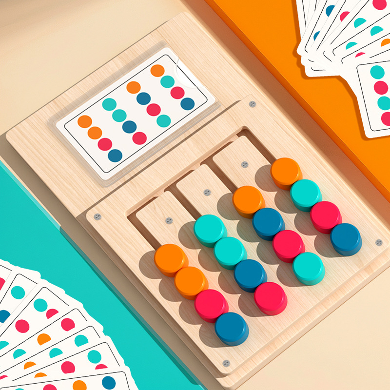 Montessori Kleur- en Vormmatch - Woodworking Kids Toys recensie en prijs